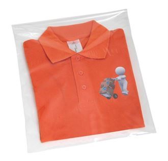 Polypropylene shirt bag