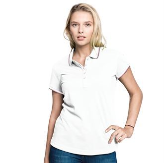 Women's short sleeve polo shirt