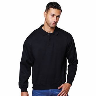 Coloursure™ polo plaquet sweatshirt
