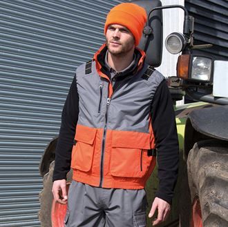 Work-Guard x-over gilet