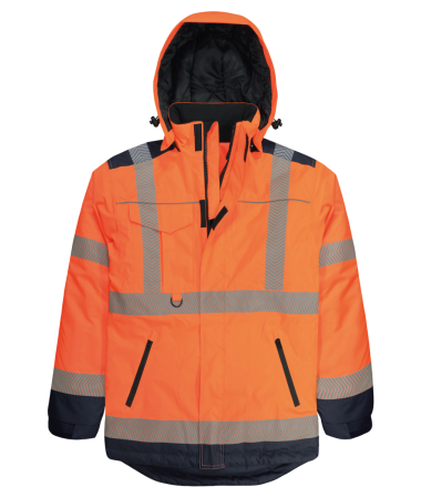 Dreadnought Hi-Vis Two-Tone Winter Parka