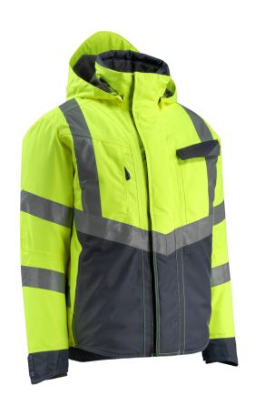 15535231 Hi Vis Jacket Hastings Yellow / Black