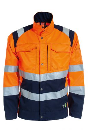 Hi-Vis Jacket + Fleece Lining 9028