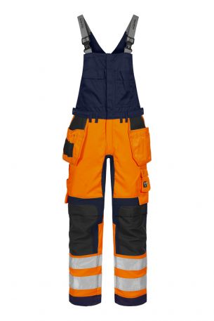 Hi-Vis Craftsman Bib 'n' Brace Stretch