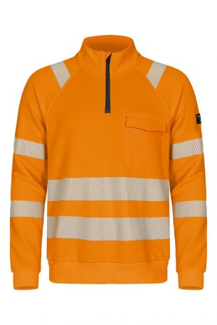 Hi-Vis Half Zip Sweatshirt