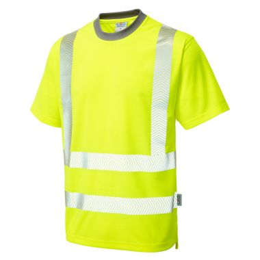 Larkstone ISO 20471 Class 2 Coolviz Plus T-Shirt Yellow