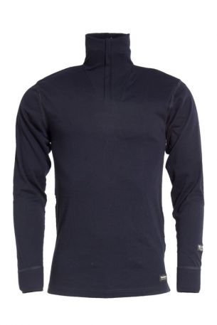 Flame Retardant Short Zip Turtleneck