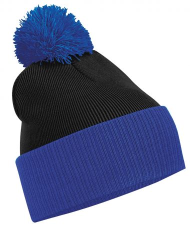 Snowstar two-tone beanie