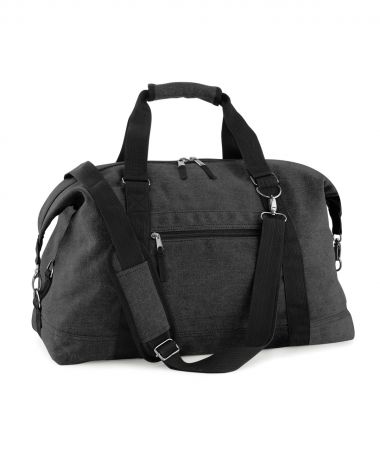 Vintage canvas weekender
