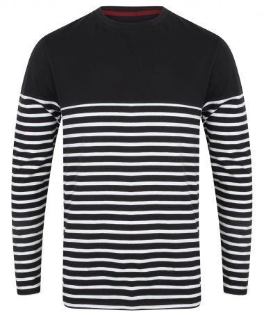 Long sleeve Breton striped T