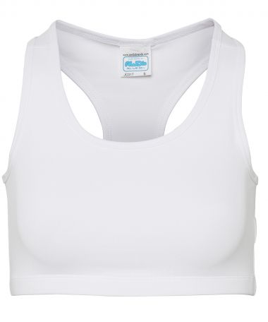 Girlie cool sports crop top