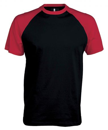Baseball contrast t-shirt