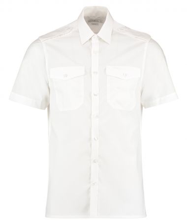 Pilot shirt short sleeved