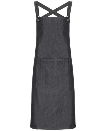 Cross back 'barista' bib apron