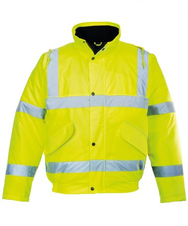 Hi-vis bomber jacket (S463)
