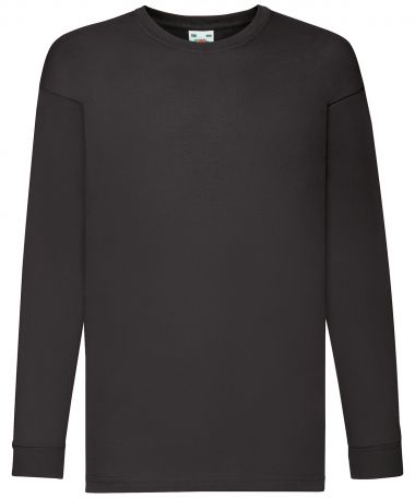Kids long sleeve valueweight tee