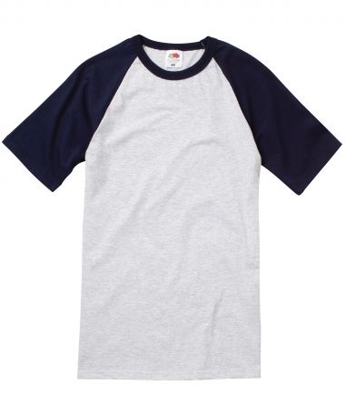 Short sleeve baseball tee