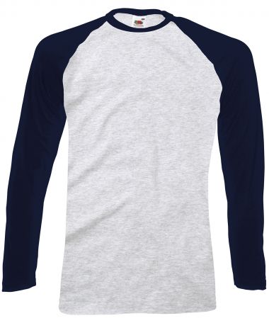 Long sleeve baseball tee