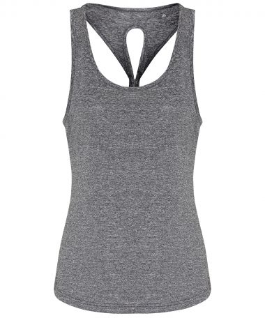 Women's TriDri yoga knot vest