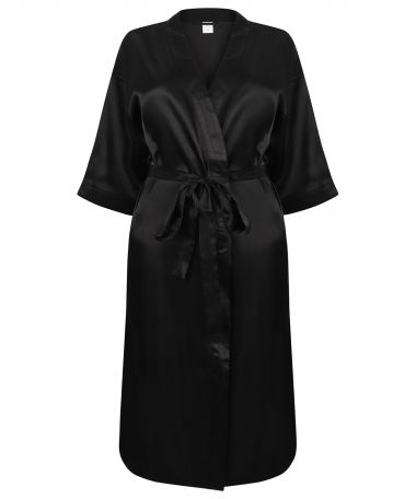 Women's satin robe