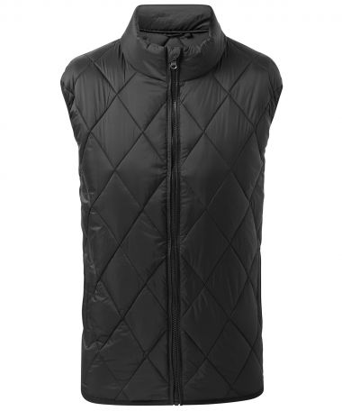 Diamond pane padded gilet