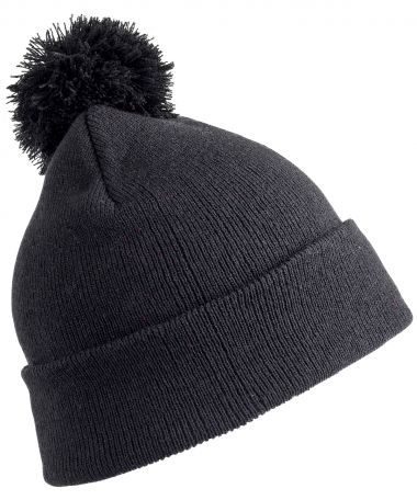 Junior pom pom beanie