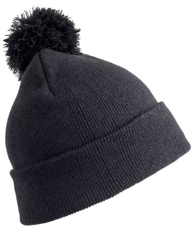 Pom pom beanie