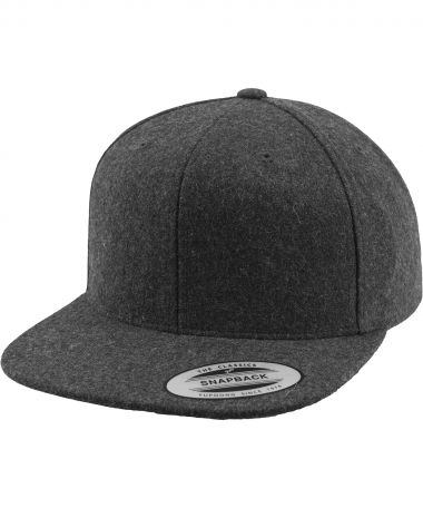 Melton wool snapback (6689M)