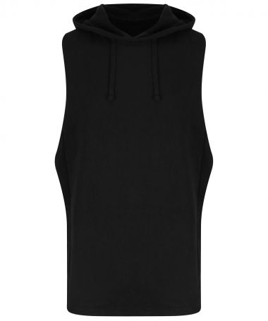 Urban sleeveless muscle hoodie
