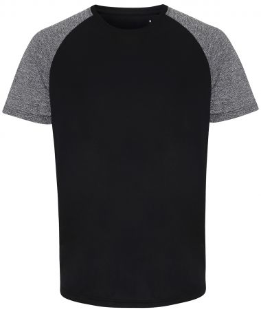 TriDri contrast sleeve performance t-shirt