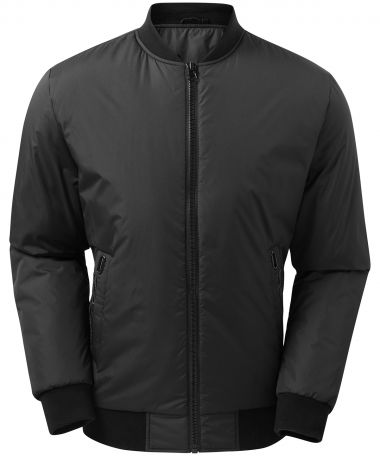 Delta plain bomber jacket