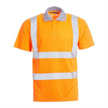 Blackrock Hi-Vis Orange Polo Shirt