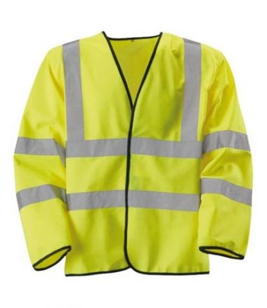 Hi - Vis Waistcoat Long Sleeve