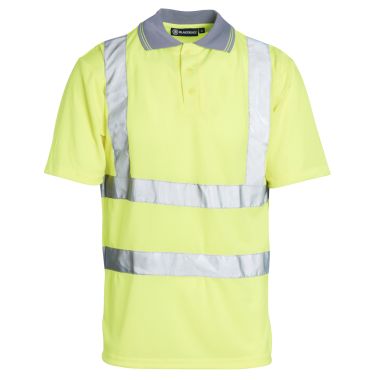 Blackrock Hi-Vis Yellow Polo Shirt