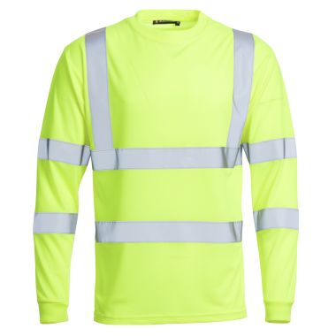 Blackrock Hi-Vis Yellow Long Sleeve T-Shirt