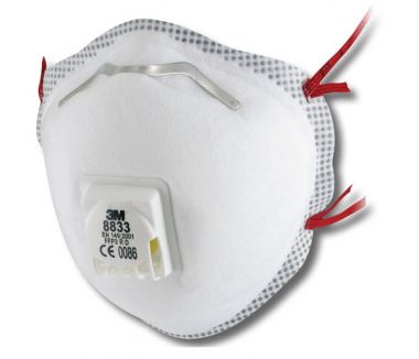 3M 8833 MASK FFP3V (5 PACK) 