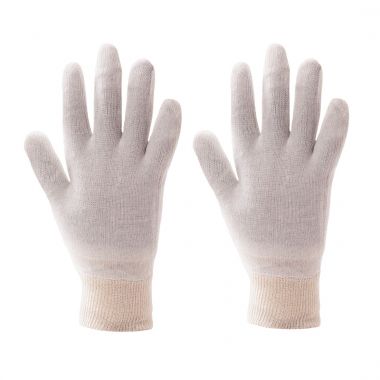 Stockinette Knitwrist Glove (600 Pairs) - Beige - XL