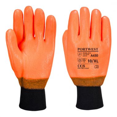 Weatherproof Hi-Vis Glove - Orange - XL