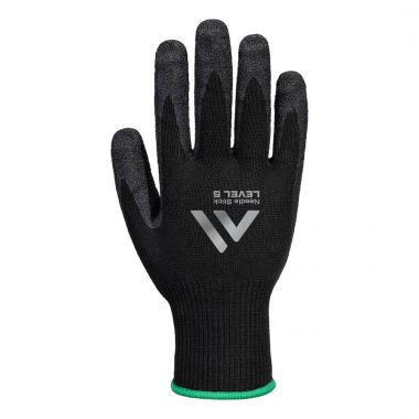 Needle Resistant F10 Latex Crinkle Glove