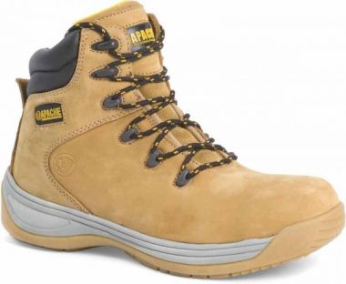Apache Wheat Flexi Safety Hiker Boot with VAT