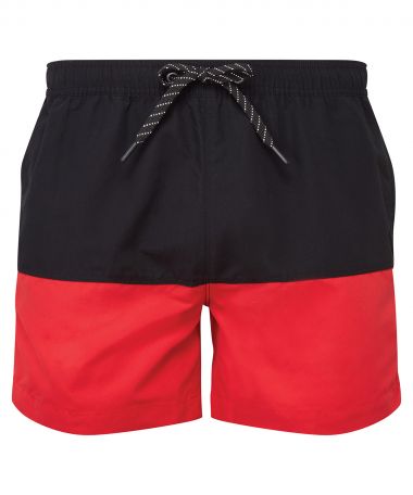 Block colour swim shorts