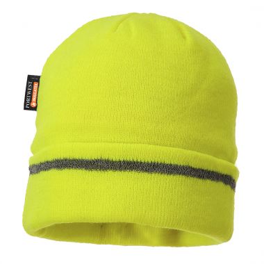 Knit Insulatex Reflective Beanie - Yellow -