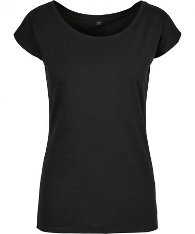 Women's wide neck tee