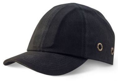 Black Baseball Bump Cap