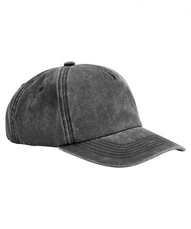 Relaxed 5-panel vintage cap