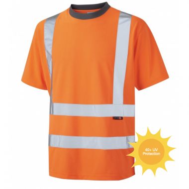 Braunton Orange Hi-Vis Class 2 T-shirt