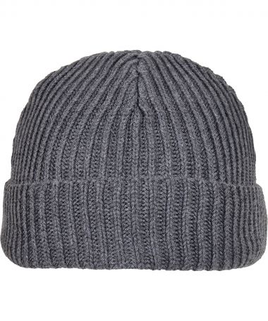 Recycled yarn fisherman beanie