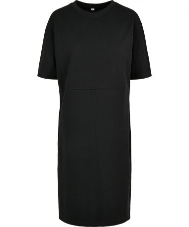 Women's organic oversizes slit tee dress