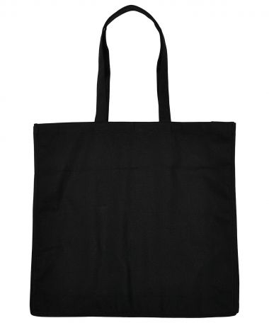 Oversized canvas tote bag