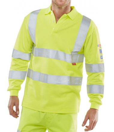 ARC COMPLIANT HI VIZ POLO 